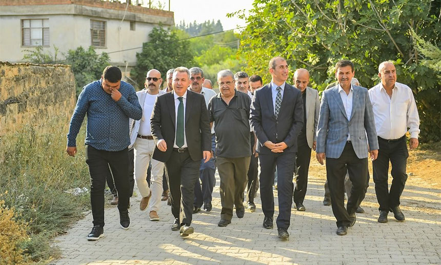 Vali Süleyman Elban İmamoğlu'nda Halkla Buluştu