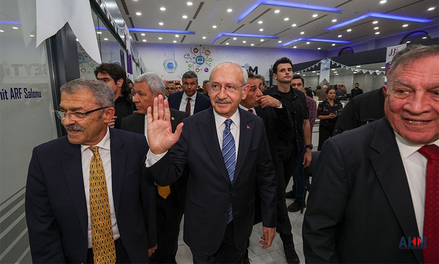 CHP Lideri Kemal Kılıçdaroğlu SEYTİM'i Ziyaret Etti
