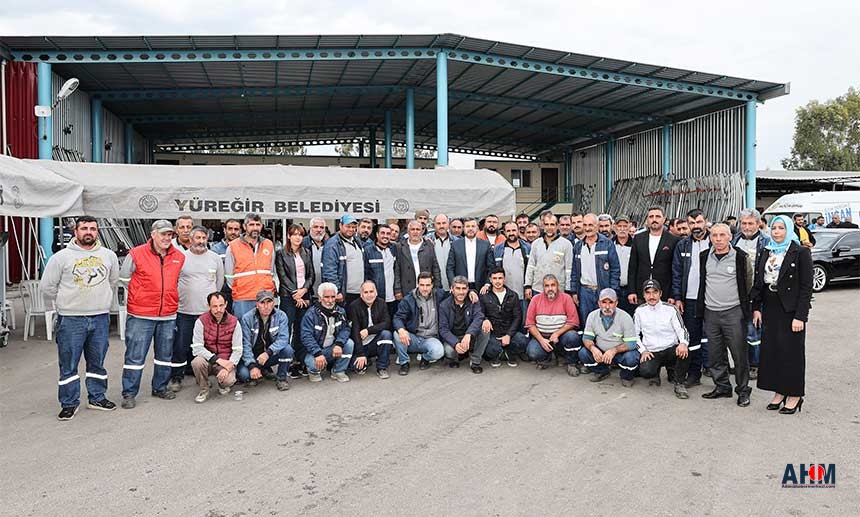 Başkan Fatih Mehmet Kocaispir, İşçilerle Buluştu