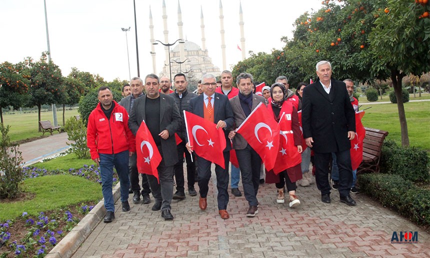 Türk Kızılay'ı Sarıkamış Şehitlerini Adana'da Andı