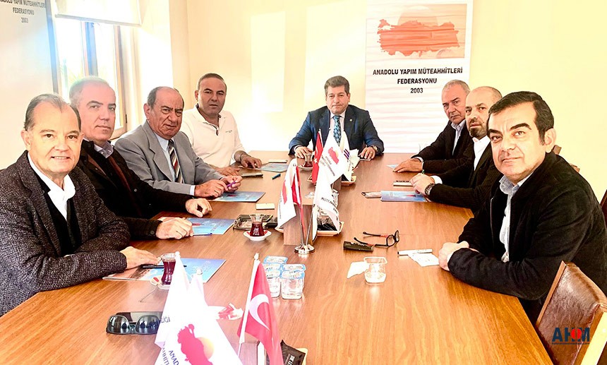 Anadolu Yapım Müteahhitleri Federasyonu Genel Başkanı Ali Aydın