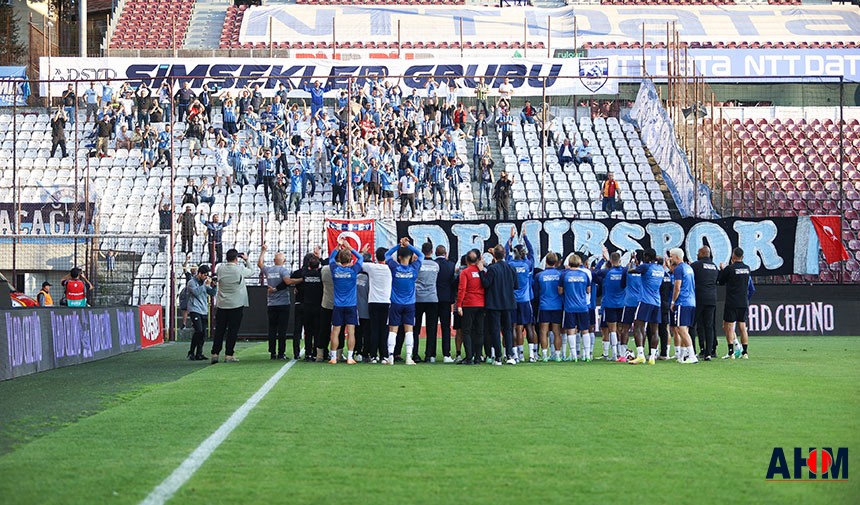 Adana Demirspor Avrupa'ya Adım Attı, Kaptan Gemiyi  Kurtardı! 1-1