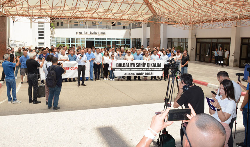 Adana’da STK ve Meslek Örgütleri Balcalı Hastanesi İçin Tek Yürek Oldu