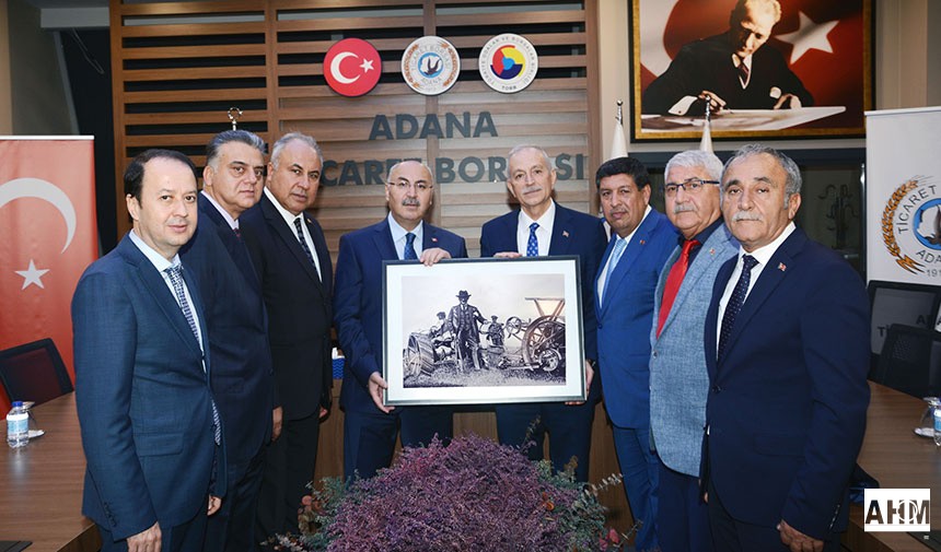 Vali Köşger'den Adana Ticaret Borsası'na Ziyaret!