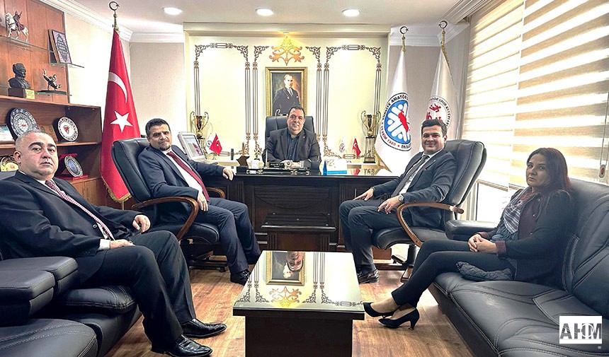 Adalet Partisi Belediye Başkan Adaylarından ASKF’ye ziyaret