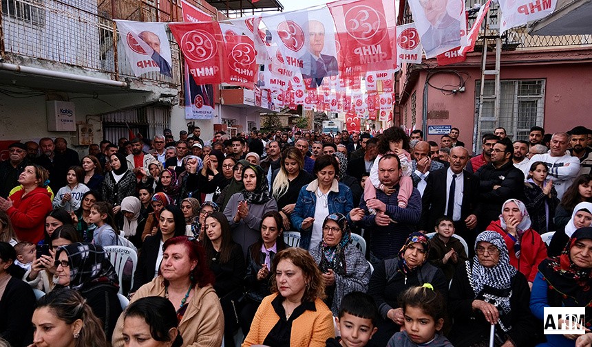 Seyhan MHP'den Erdal Hatipoğlu'na Büyük Destek