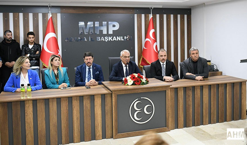 MHP Adana İl’de Bayramlaşma Yoğun İlgi Gördü