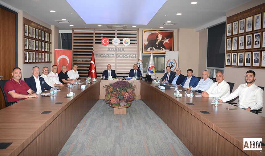 Adana Ticaret Borsası meclis toplantısı