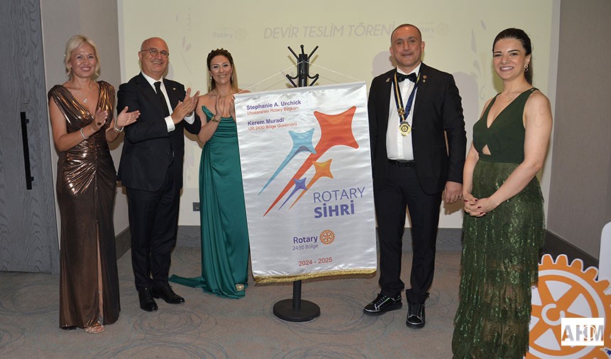 Adana Anatolia Rotary Kulübü’nde devir teslim töreni 