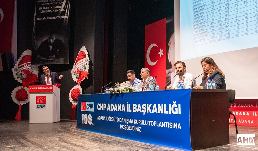 CHP Adana İl Danışma Kurulu Toplantısı gerçekleştirildi