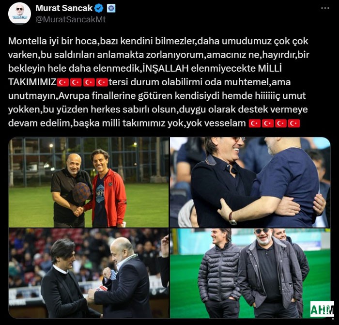 Murat Sancak'ın Sosyal Medya hesabı