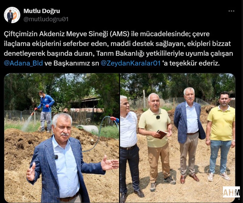 Mutlu Doğru'dan Teşekkür