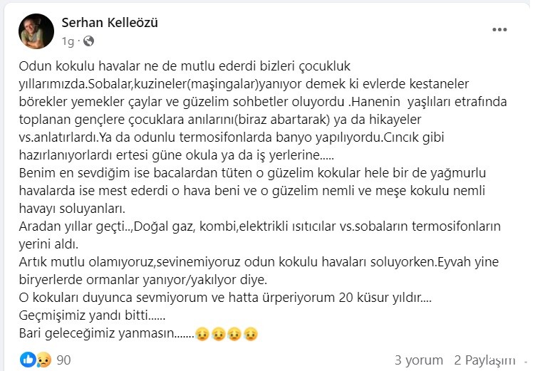 Serhan Kelleözü'nün paylaşımı