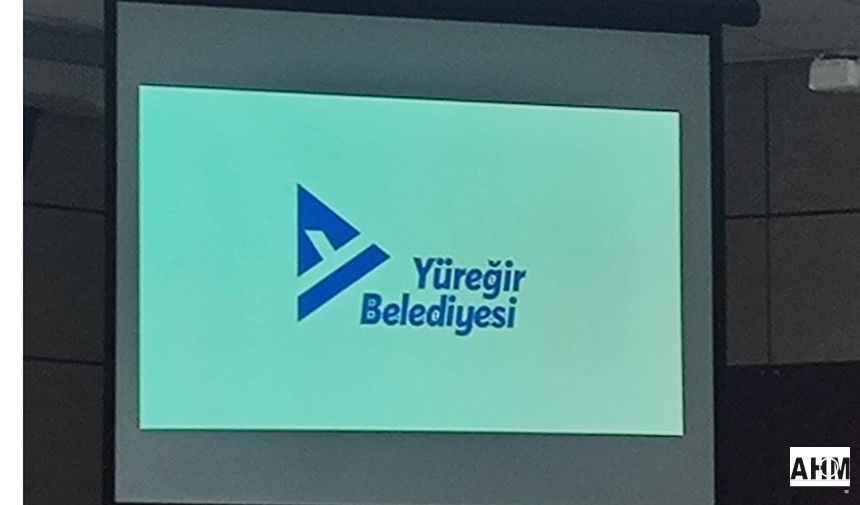 Yüreğir Belediyesinin logosu oy çokluğuyla kabul edildi.