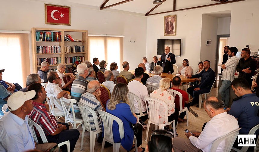 Başkan Demirçalı Kaymakam Aksu İle Birlikte Emeklilerle Buluştu