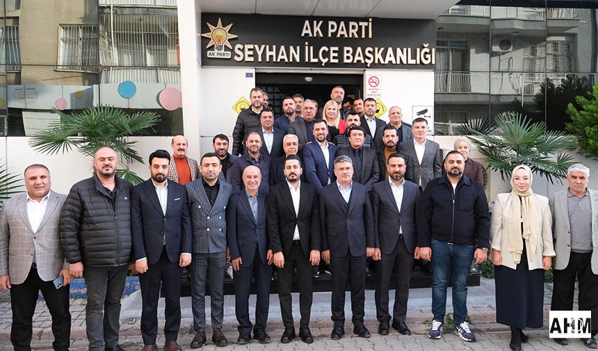 AK Parti Seyhan İlçe Başkanlığında Coşkulu Devir Teslim Töreni