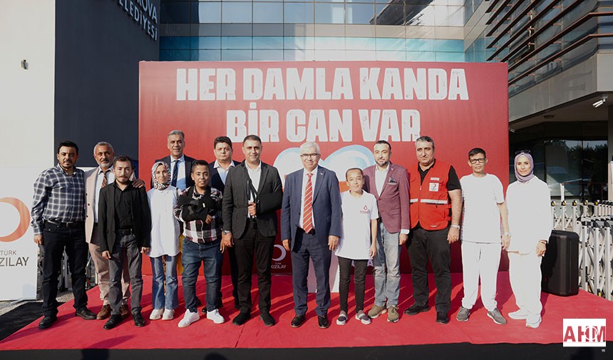 Çukurova Belediyesi İle Kızılay'dan Kan Bağışı Kampanyası