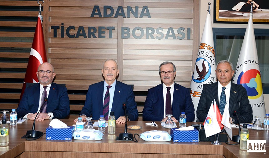 Organize Sanayi Bölgeleri Başkan Yönetiminden ATB'ye Ziyaret