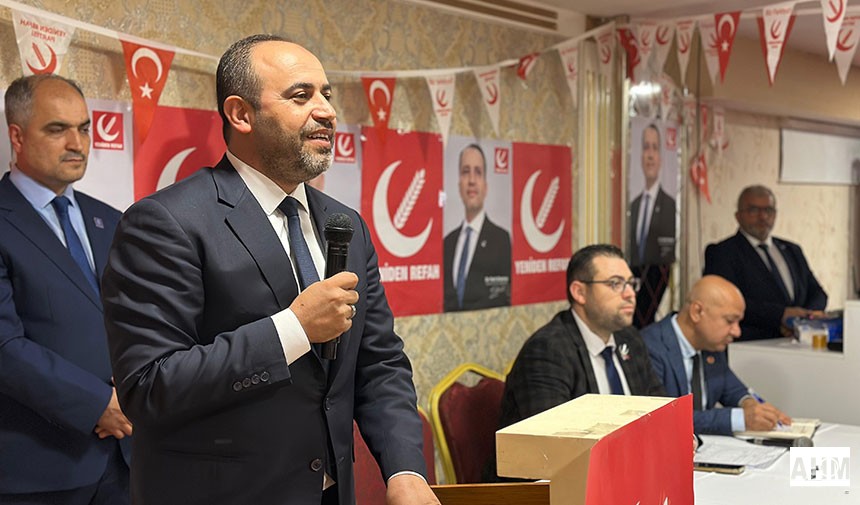 Yeniden Refah Partisi Adana İl Başkanı Özkut Özdemir