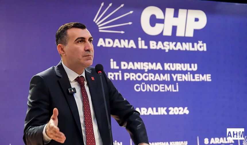 CHP Adana İl Başkanı Anıl Tanburoğlu