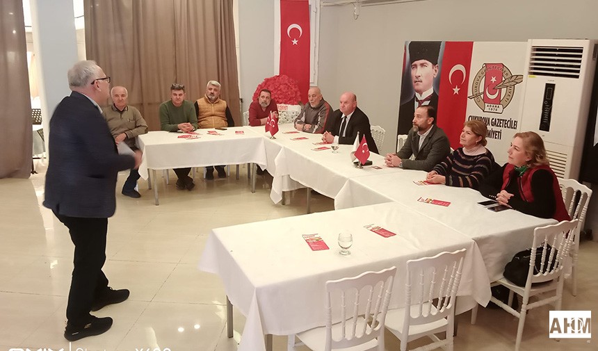 ÇGC'de Gazetecilere Yönelik "Sigarayı Bıraktırma" Semineri" Verildi