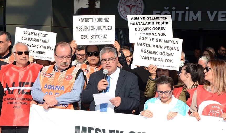 Adana Tabip Odası Başkanı Polatöz: "Halk Sağlığını Korumak İstiyorsanız, Sesimize Kulak Verin!"