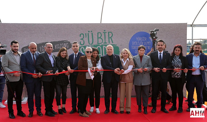 Yüreğir Ekolojik Demo Tarım Alanı Açıldı: 3'ü Bir Serada!