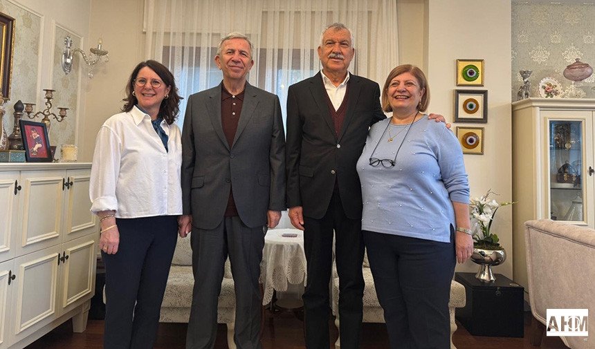 Mansur Yavaş’tan Zeydan Karalar’a Geçmiş Olsun Ziyareti