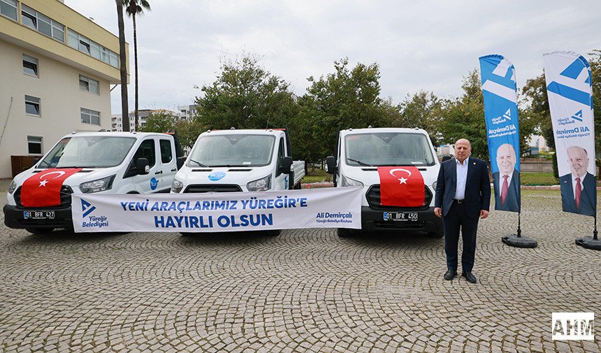 Hizmette Hız, Filoda Güç: Yüreğir'e 3 Yeni Araç Alındı