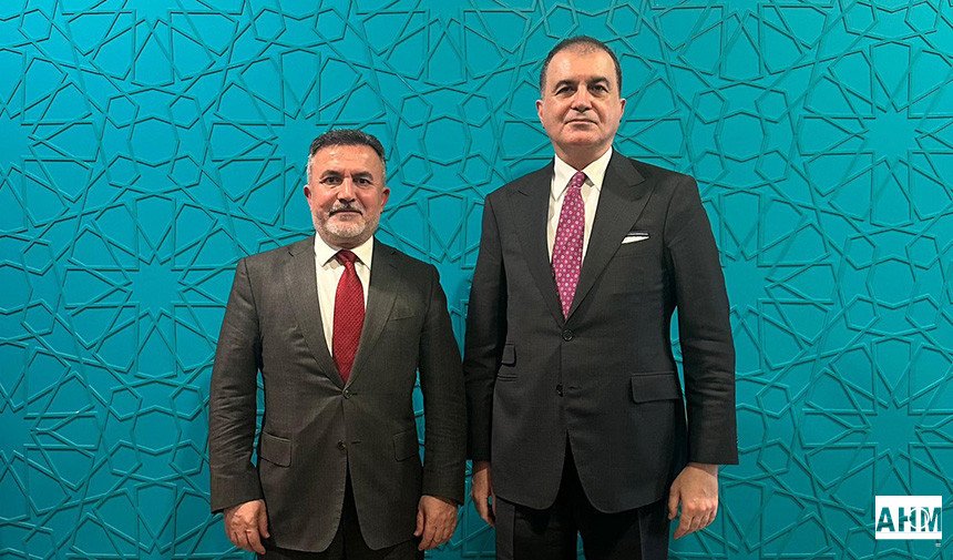 AK Parti Adana İl Başkanı Tamer Dağlı’dan Ömer Çelik’e Ziyaret