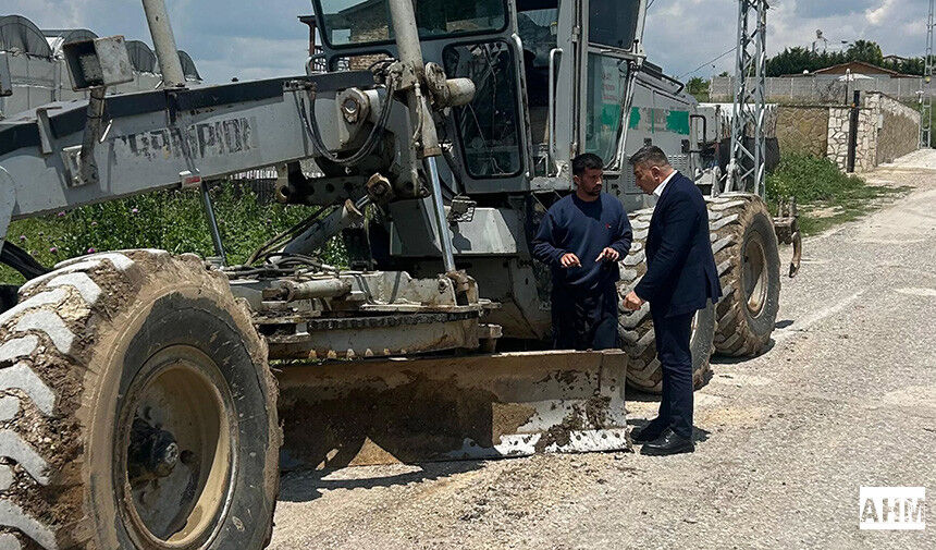 Başkan Şimşek Topaktaş Mahallesi’nde İncelemelerde Bulundu