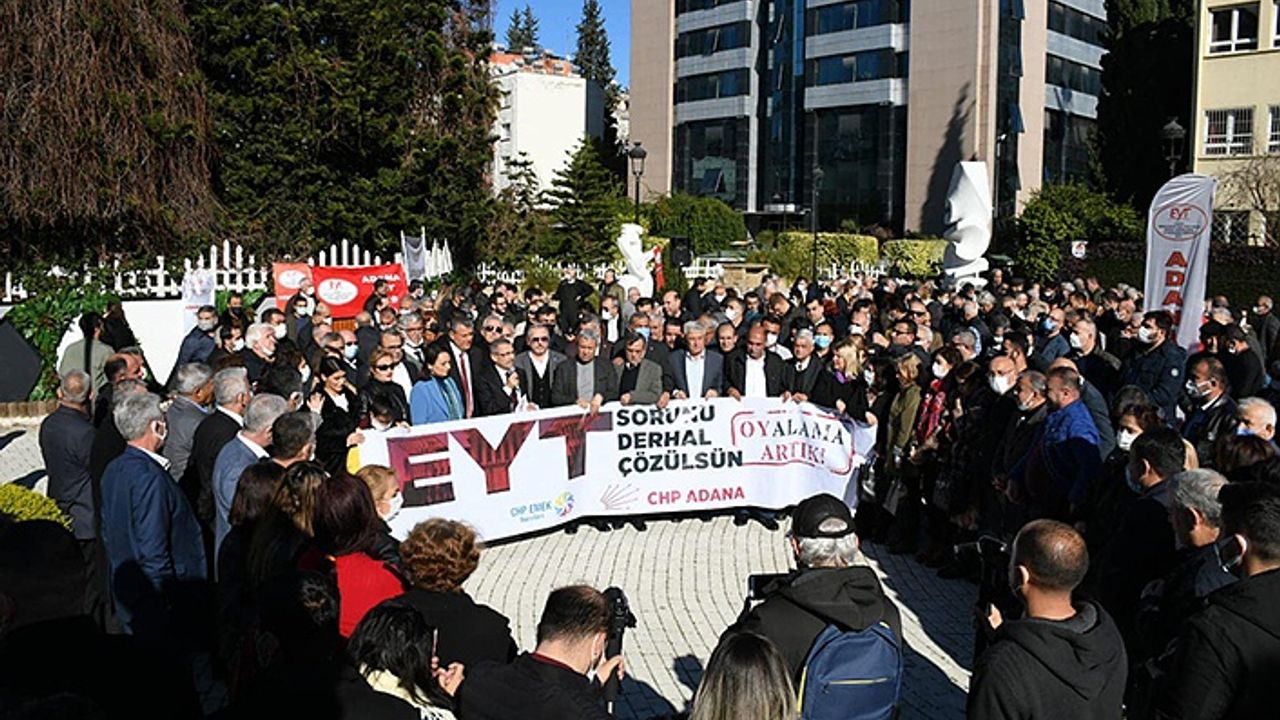 CHP Adana örgütlerinden flaş EYT çıkışı!