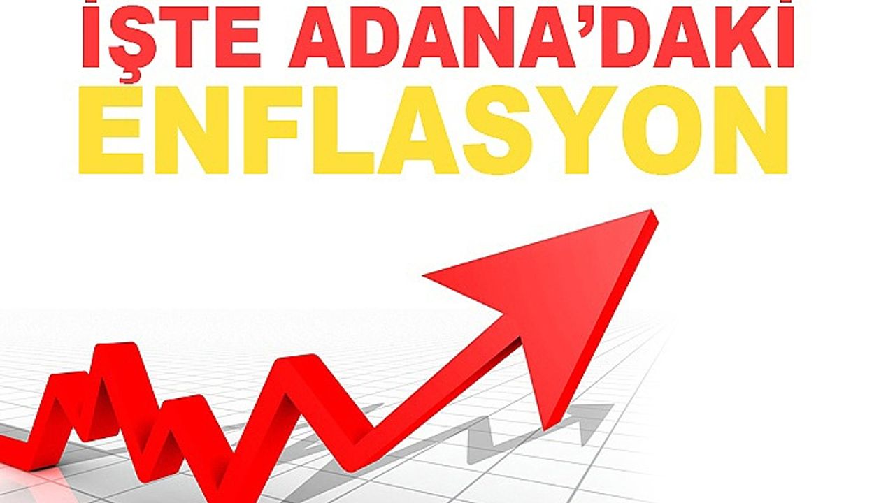 TÜİK açıkladı: Adana'da enflasyon %50,61