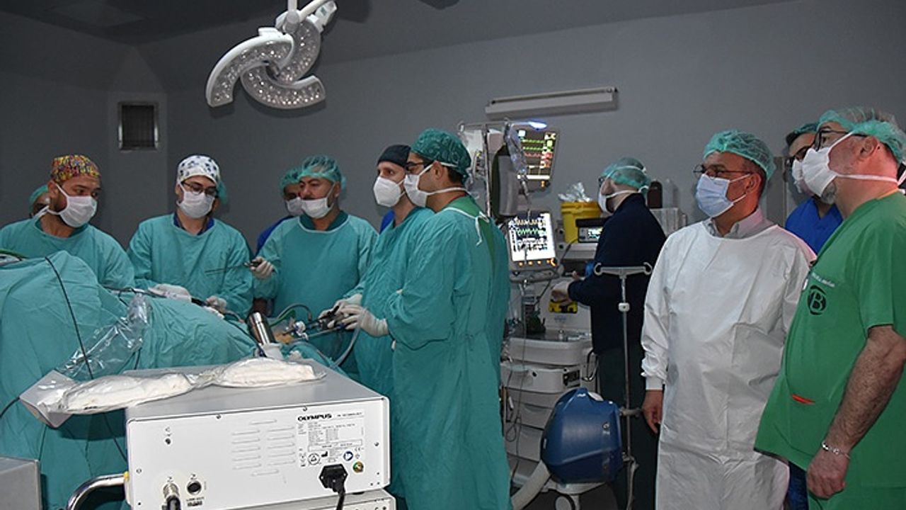 Balcalı'da Endoürolojik Cerrahi Eğitimi