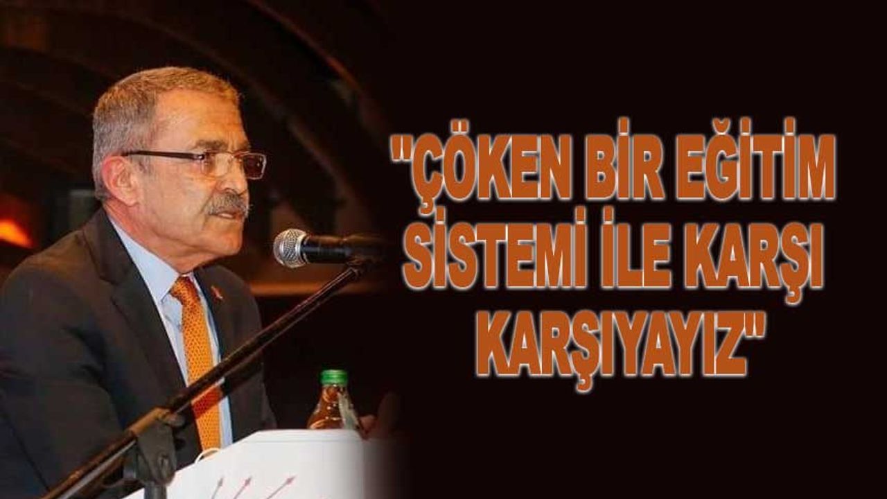 CHP'li Mehmet Çelebi'den "Eğitim Sistemi" Eleştirisi
