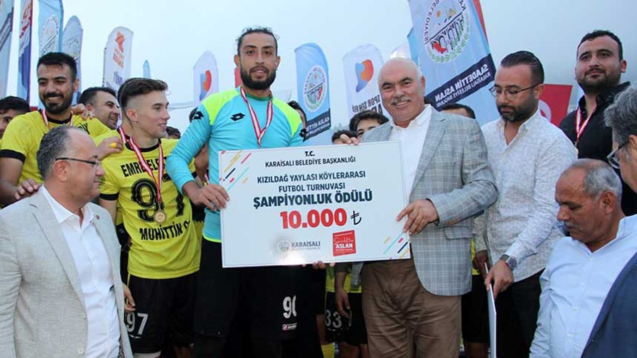 Kızıldağ Yaylasında Renkli Futbol Turnuvası