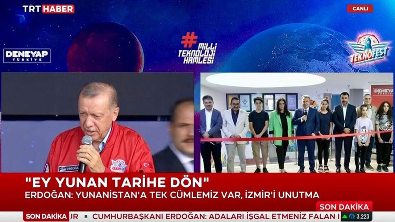 Cumhurbaşkanı Erdoğan Adana'daki "Deneyap" Atölyesini Açtı