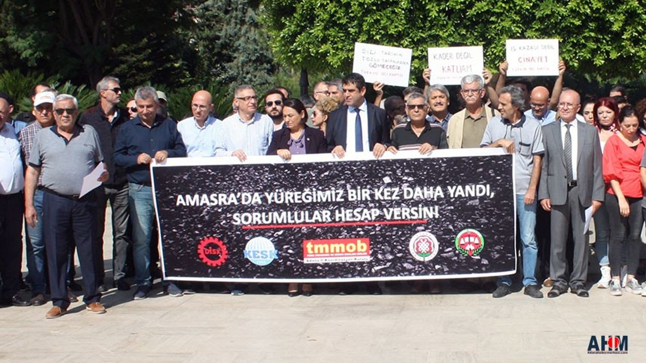 Adana'da Kent Dinamikleri "Maden Faciası" İçin Toplandı, Çağrı Yaptı!