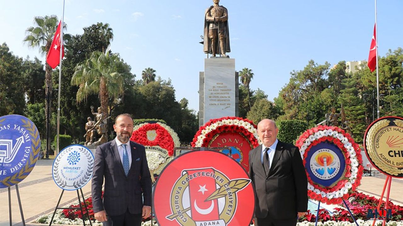 ÇGC Heyeti Atatürk Anıtı’nda "Ata"yı Andı
