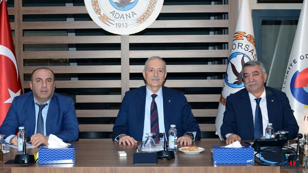 ATB Başkanı Şahin Bilgiç'ten "Adana İçin Proje" Vurgusu