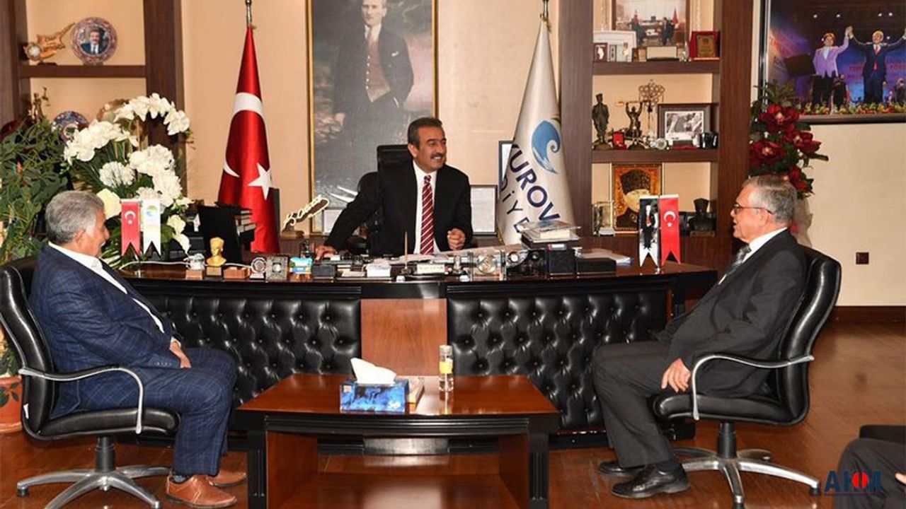 Kozanlılardan Başkan Soner Çetin'e Ziyaret
