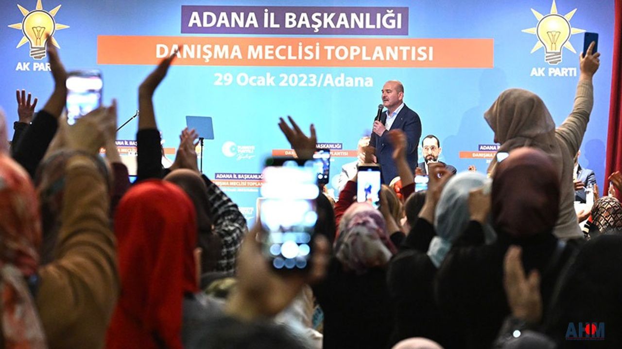 İçişleri Bakanı Soylu Adana'da Vatandaşı Ziyaret Etti, Seçim İçin Mesaj Verdi