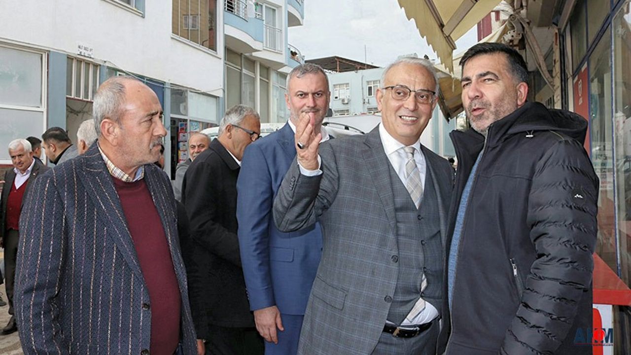 MHP'l Yusuf Kanlı'dan Karataş'ta Esnaf Ziyareti