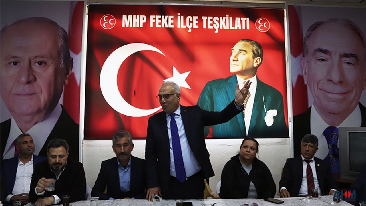 MHP İl Başkanı Yusuf Kanlı İlçeleri Ziyaret Etti