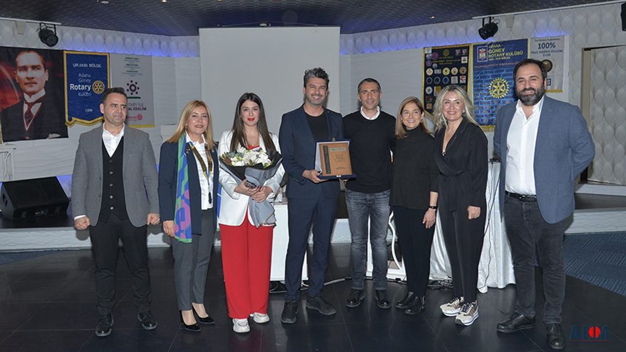 Adana Güney Rotary Kulübü’nün meslek hizmet ödülleri Verildi