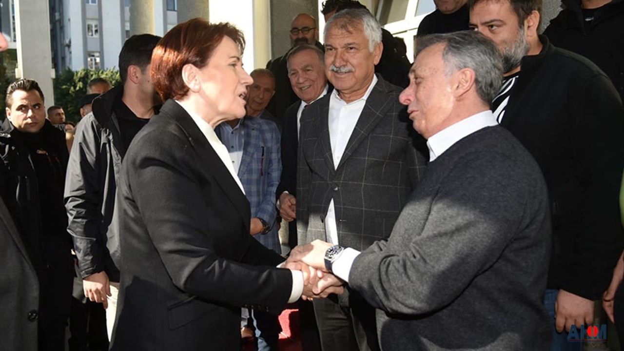 Meral Akşener ve Ahmet Nur Çebi, Zeydan Karalar'ı ziyaret etti
