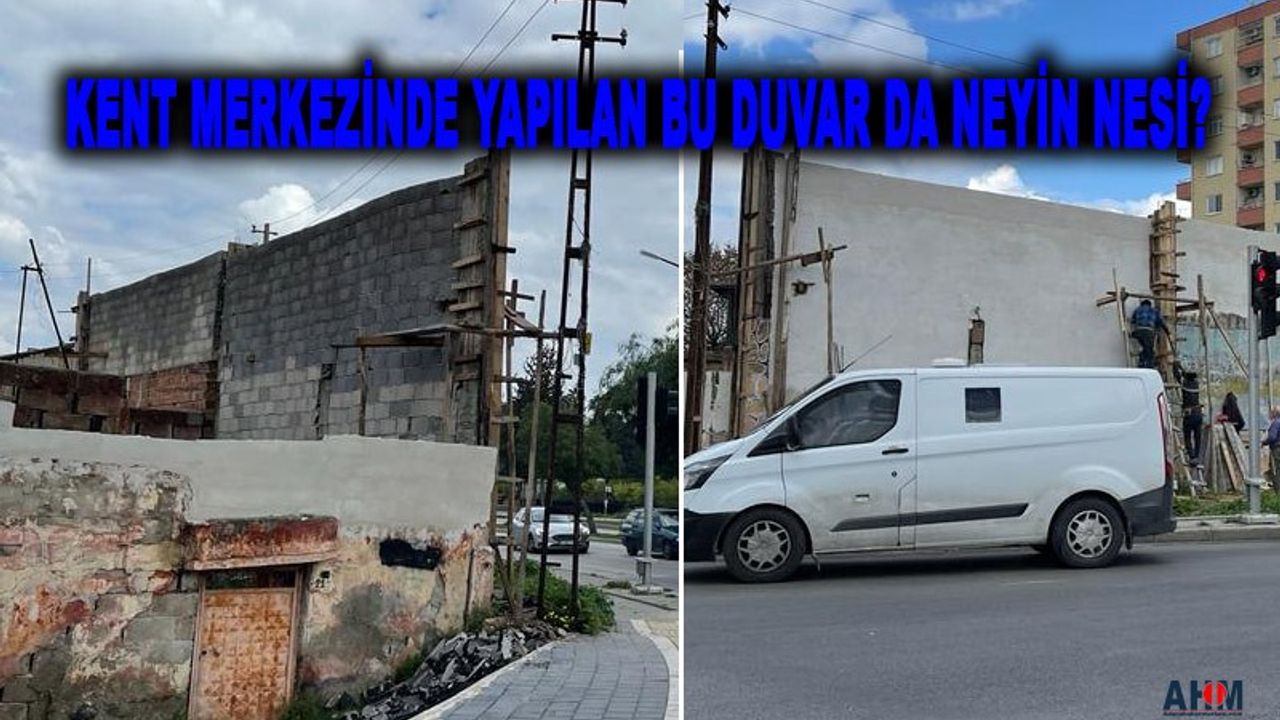 Adana'da "Berlin Duvarı"nı Aratmayan Başıboş Duvar: Reklam Kokuyor!