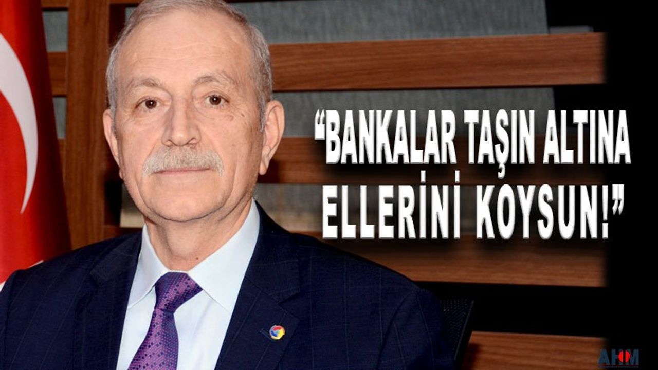 Adana Ticaret Borsası Başkanı Şahin Bilgiç'ten Tüm Bankalara Önemli Çağrı!