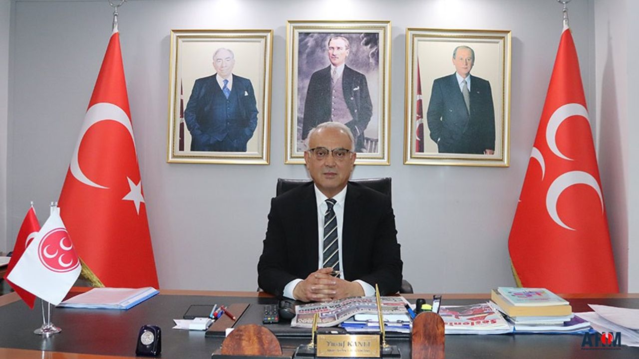 MHP İl Başkanı Kanlı ve İlçe Başkanları "Seçim" Gündemiyle Toplandı