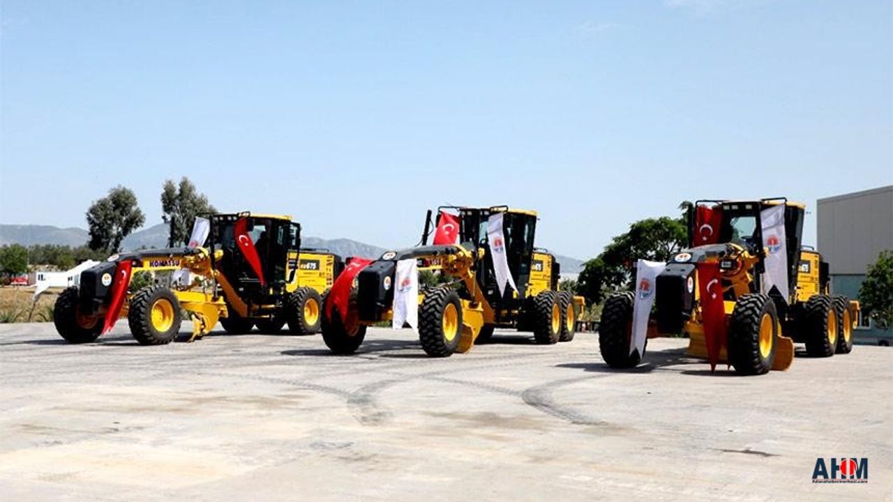 Adana Büyükşehir Belediyesi Makine Parkını Güçlendirdi
